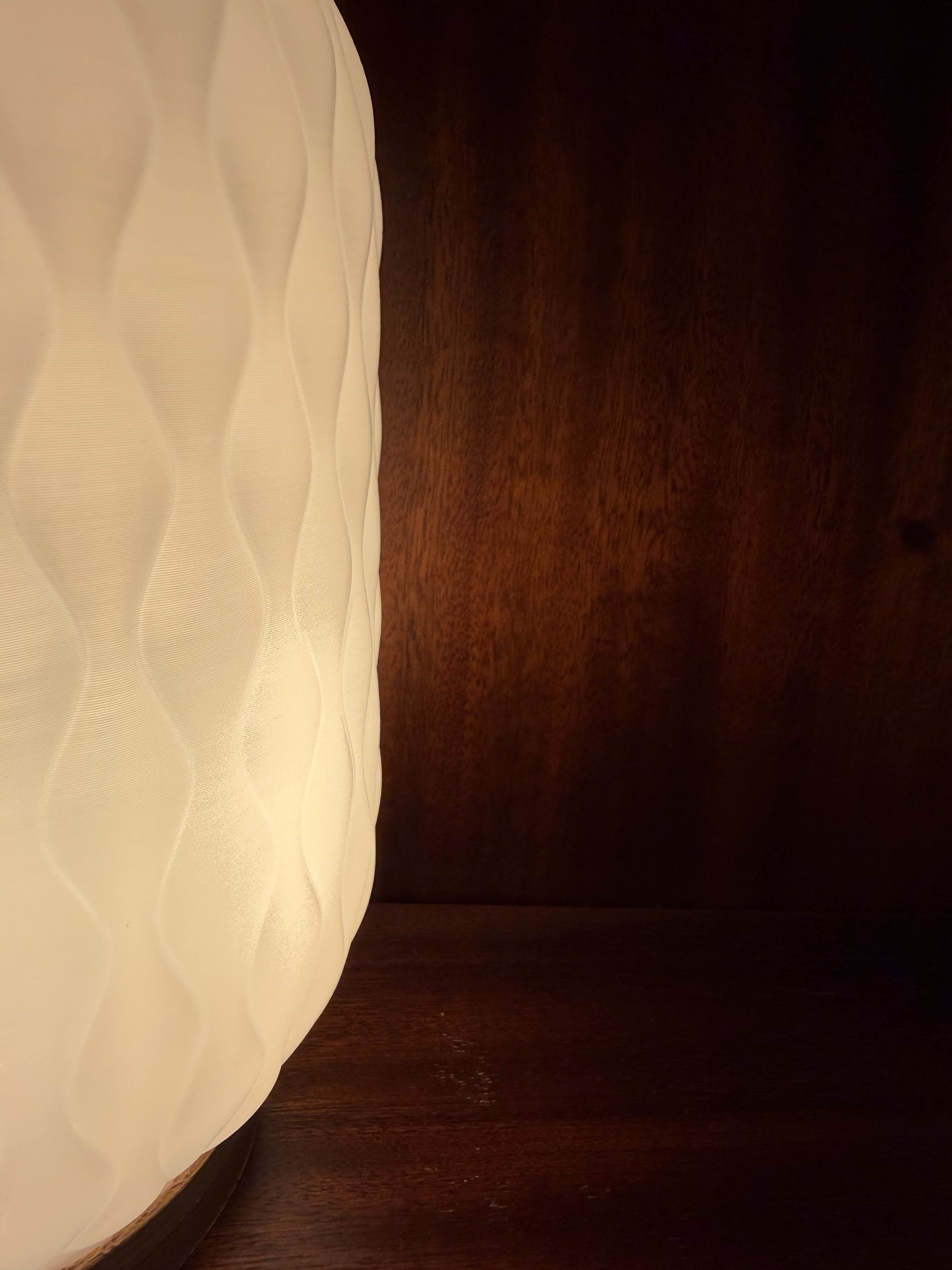 Use minimum 0.7mm line width, 0 bottom layers, vase mode on