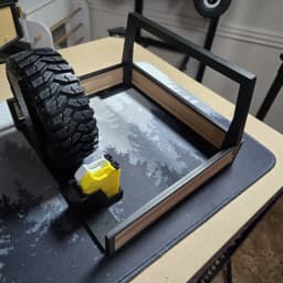 RGT Land Commander Entire Rear Bed Setup 3d model