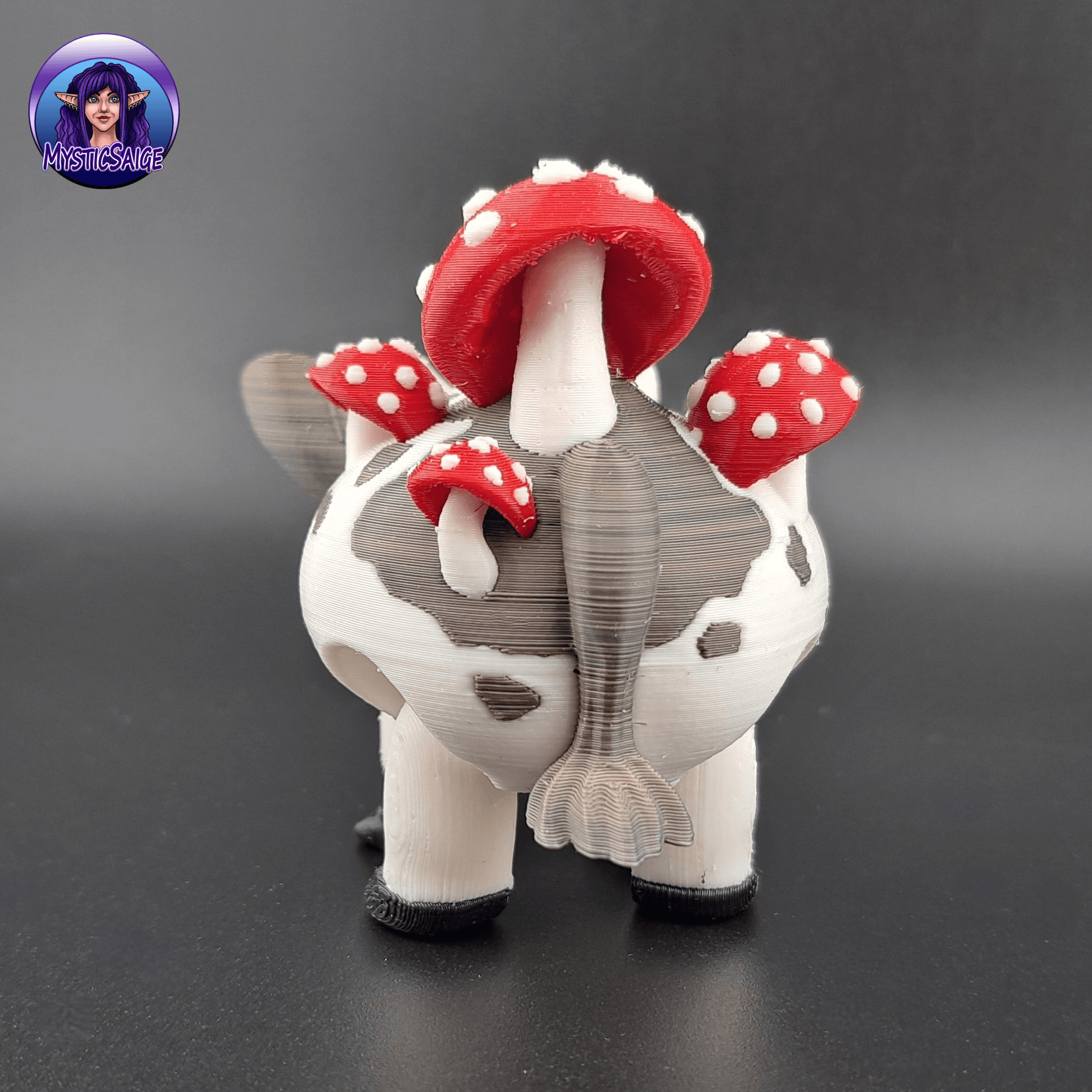 Mooshroom Puff - Extra Model 3d model