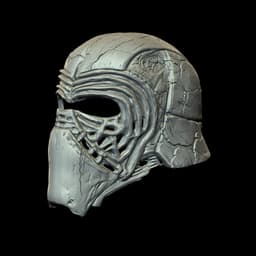 Kylo Ren Skull 3d model