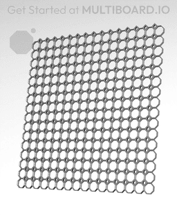 16x16 Multiboard Side Legacy Tile 3d model