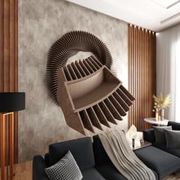 Summer Nimbus Wall Sculpture Model 3D Print Model 3d model