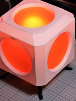 Jardine House Dice Lamp 3d model