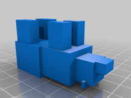 Minecraft Black Bear 3d model