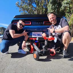 Polymaker California License Plate 3d model
