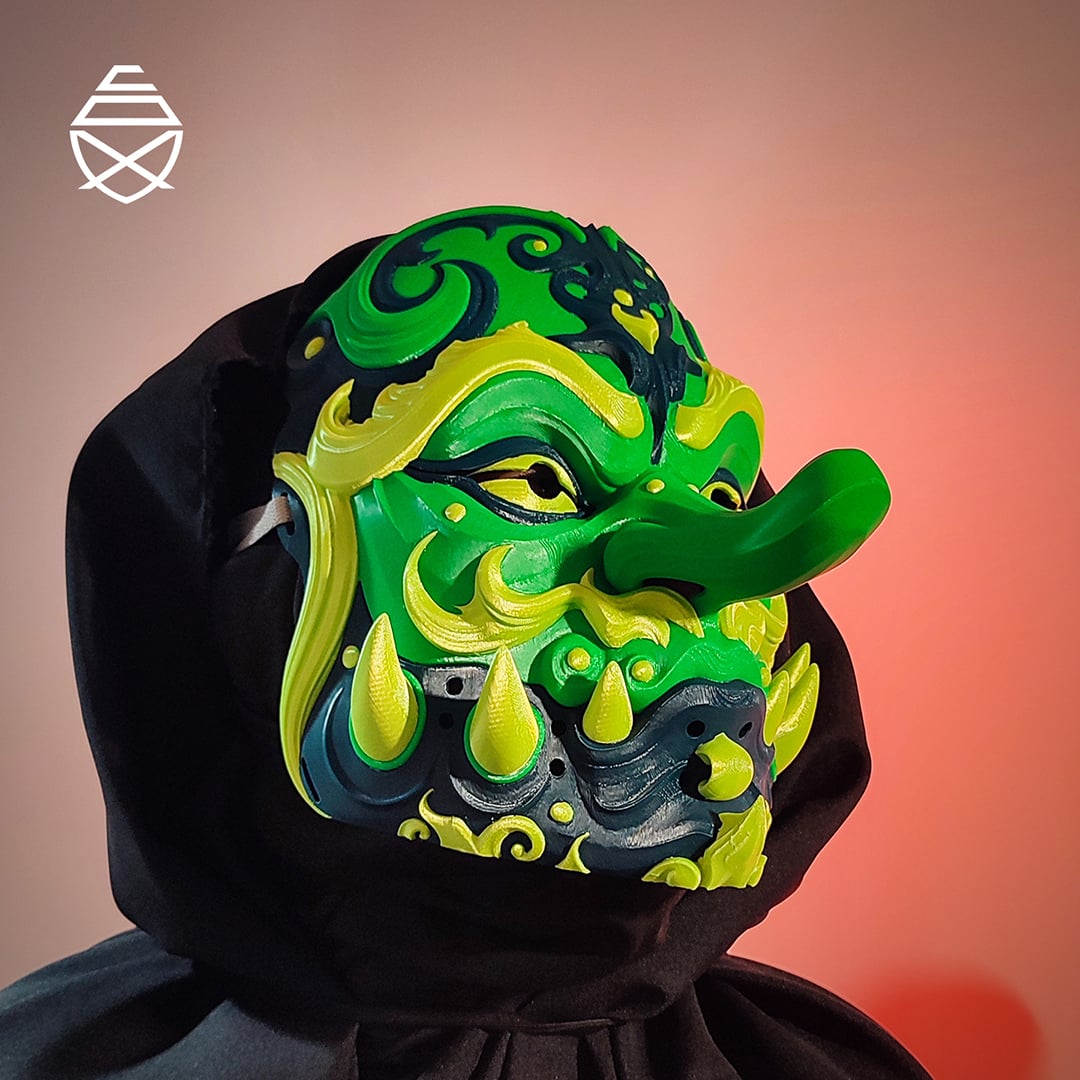 Tengu Mask 3d model
