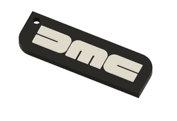Keychain: DeLorean II 3d model