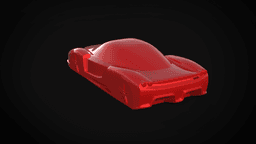 Ferrari Enzo Speedform Supercar Automotive Art 3D model 3d model