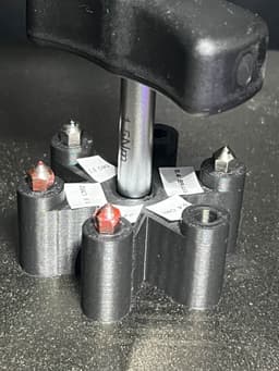 Microswiss Flowtech Nozzle Holder. 3d model