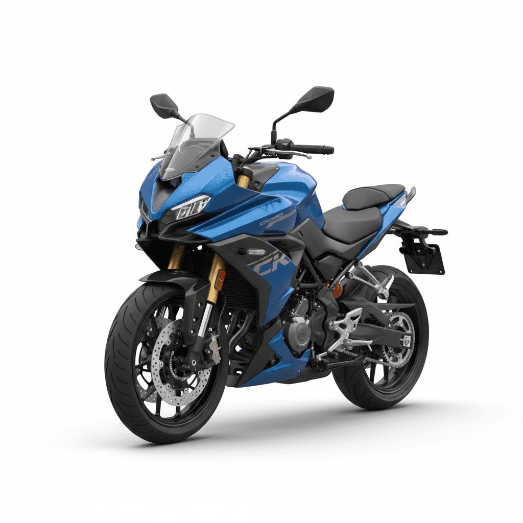 Motorcycle : CFMOTO 450NK Performance Naked Motorcycle 3d model