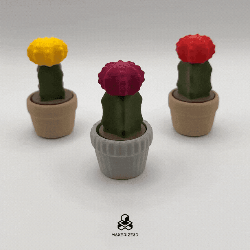 Moon Cactus Clicker 3d model
