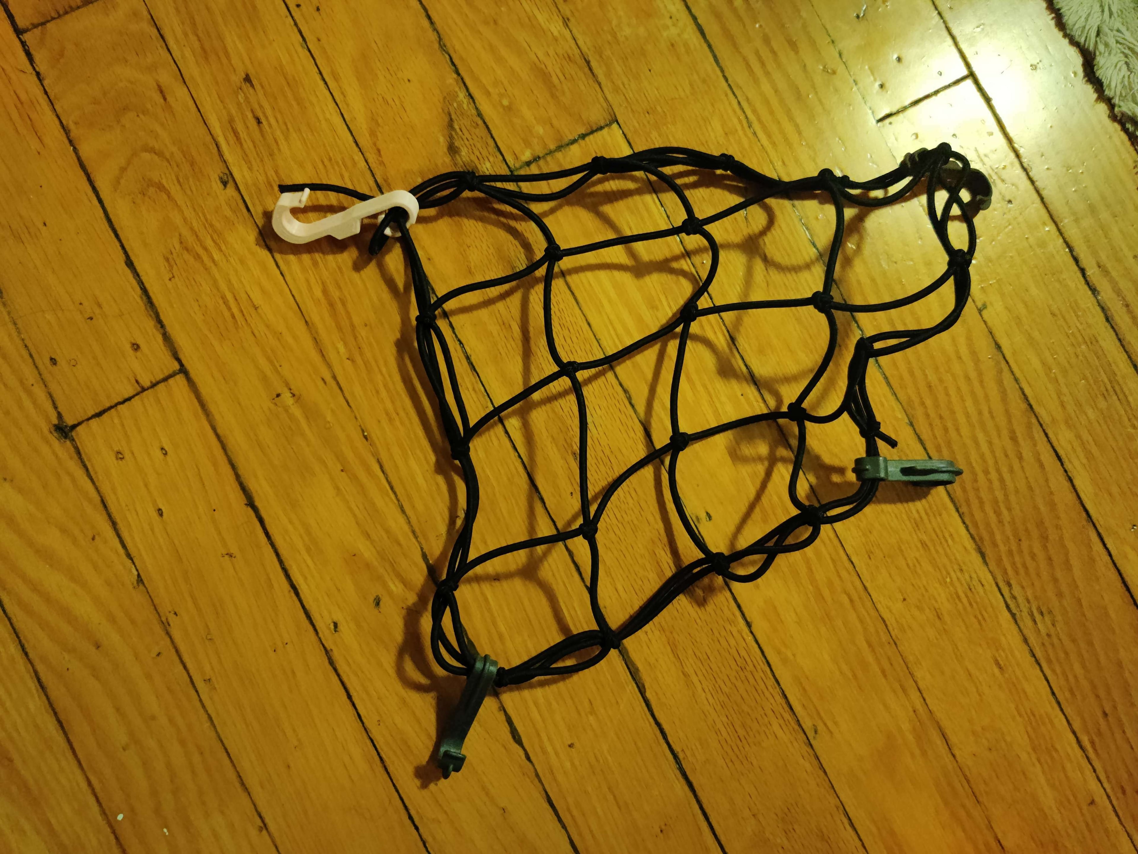 Replacement bungie cargo net hook 3d model
