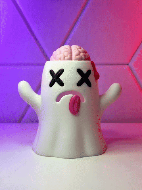 Dead Ghost Lamp 3d model
