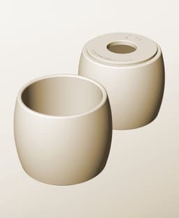 CR96-95-P Modular Stacking pierced container for home decor 3d model