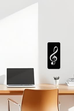 Music Wall Art, Wall Decor, Home Decor 3d model