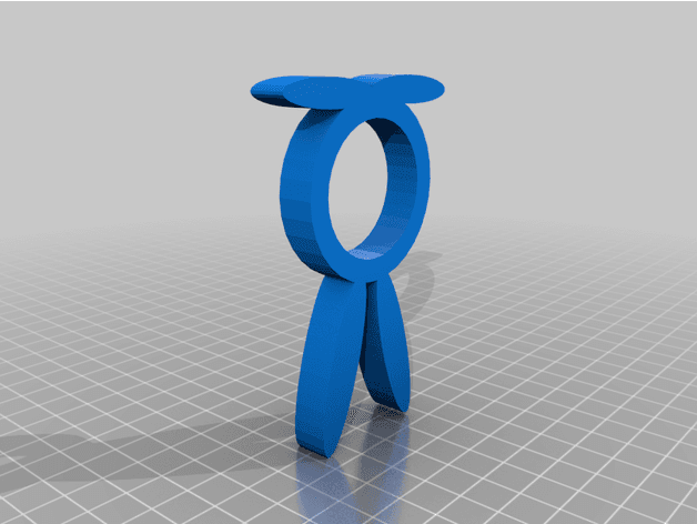 Bunny Napkin holder 3d model
