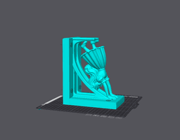 alice in wonderland bracket 3d model