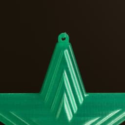 Additive Star Tree Ornament, Christmas Decor by Slimprint 3d model