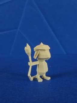 Smeargle Low Poly Pokemon 3d model