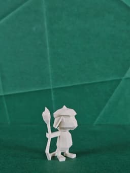 Smeargle Low Poly Pokemon 3d model