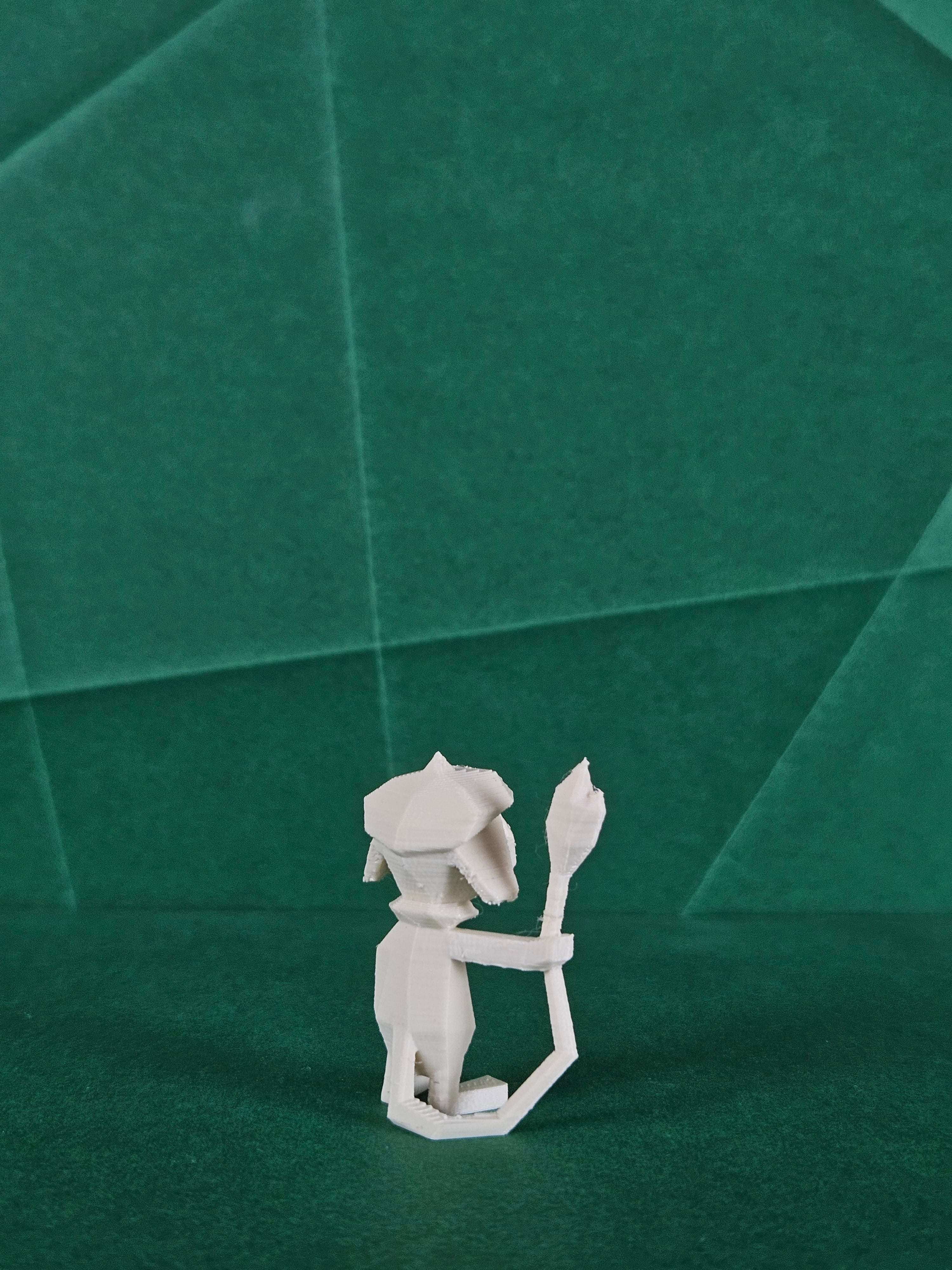 Smeargle Low Poly Pokemon 3d model