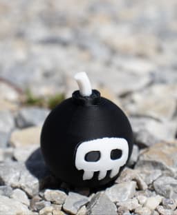 Mini Bomb Cosplay Prop 3d model