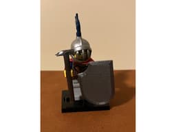 Minfigure-Scale Medieval Weapons and Shields 3d model
