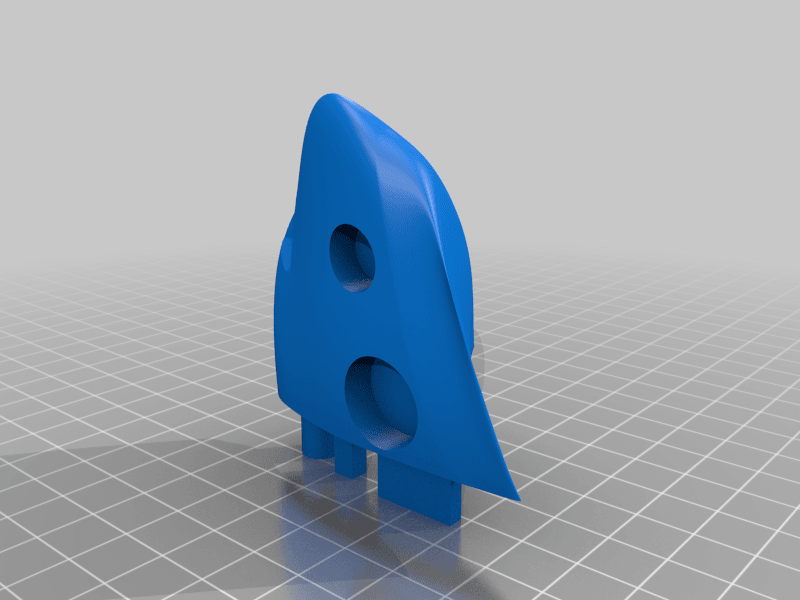 Wendigo Mask (Organized) 3d model