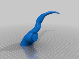 Wendigo Mask (Organized) 3d model
