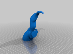 Wendigo Mask (Organized) 3d model