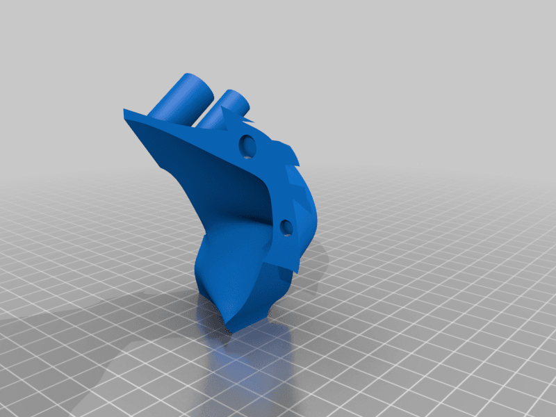 Wendigo Mask (Organized) 3d model