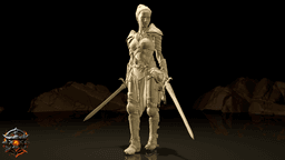 Seris Windrider of The Obsidian Circle 3d model