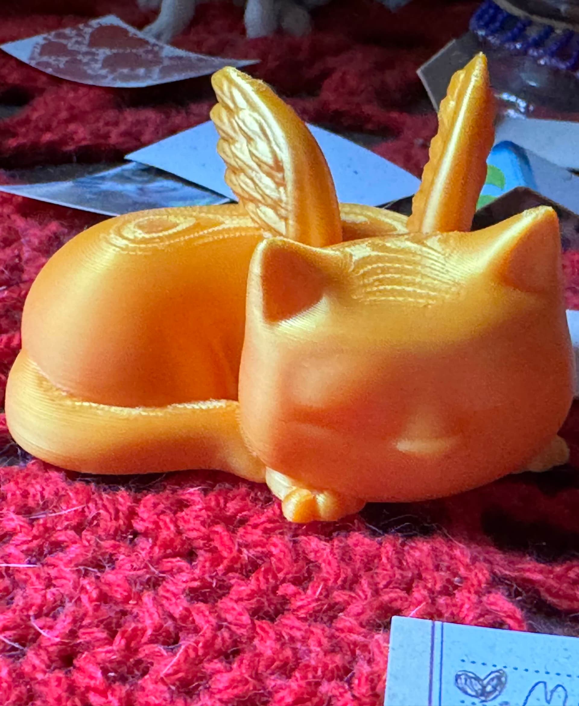 Printed in Eryone Gold silk
