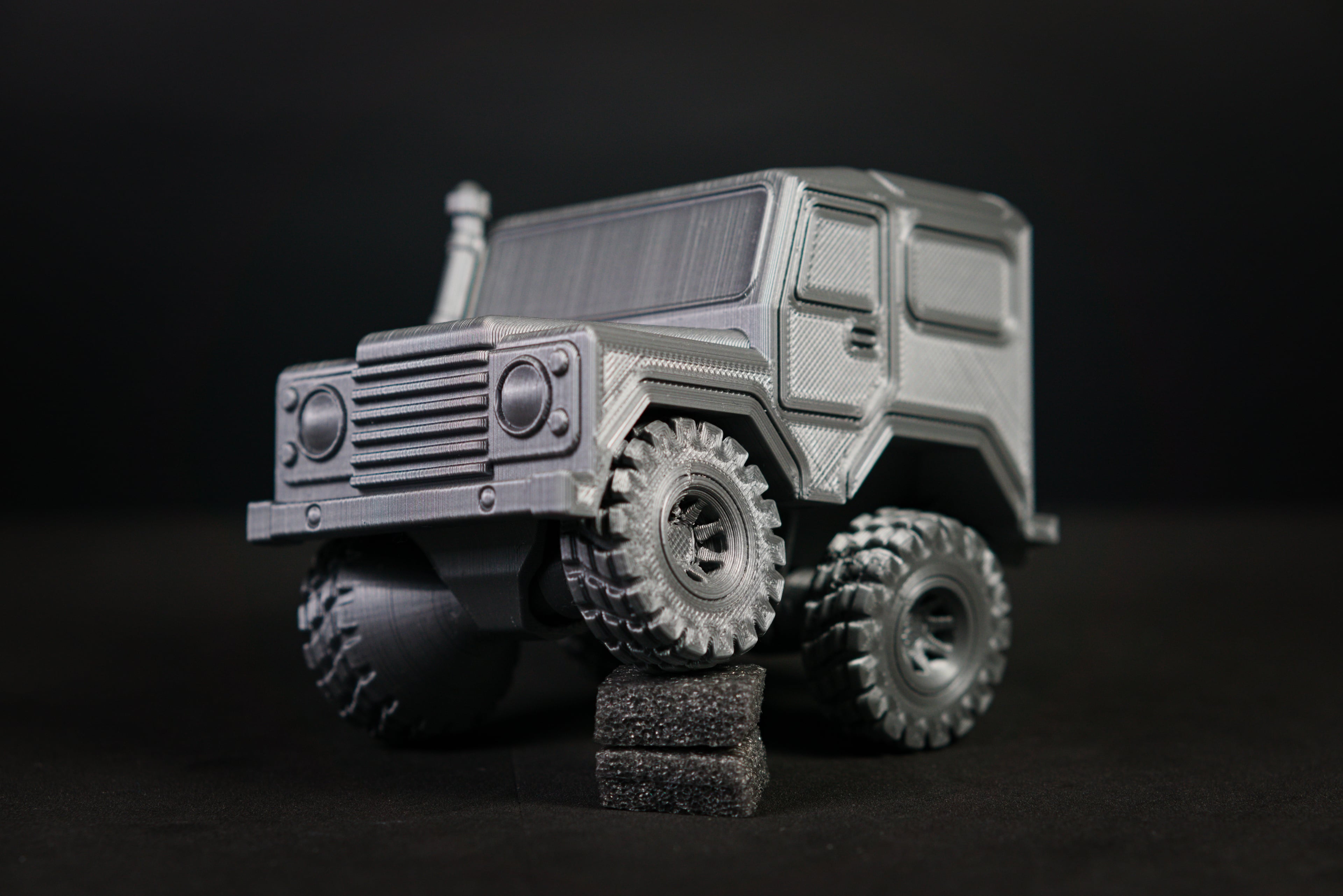 Off Road Car - Print in place 3d model