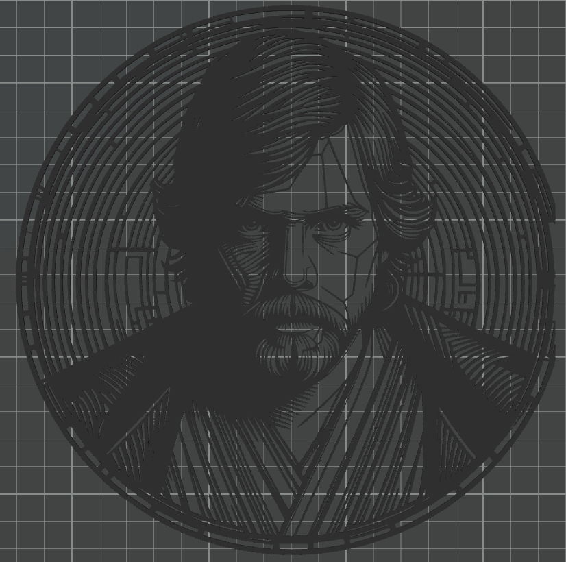 Luke 3d model