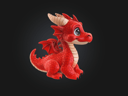Baby Dragon 3d model