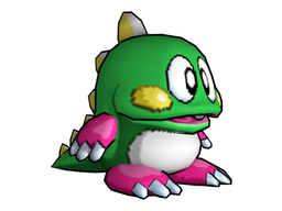 Bobble Bobble Bubblun 3d model