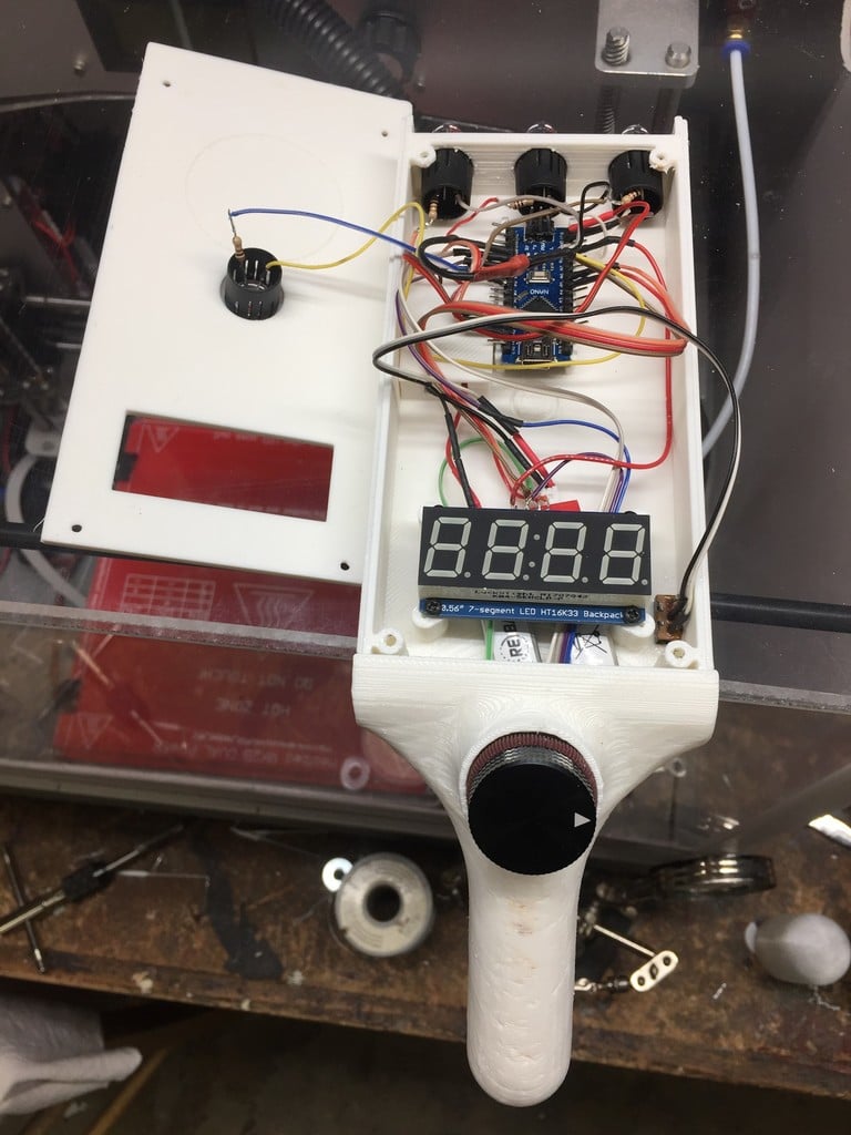 Portal Gun with Arduino Nano Mount 3d model