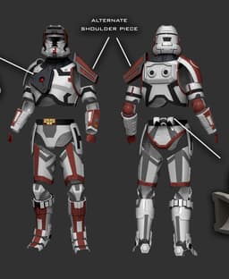 Havoc squad / Jace Malcom armor 3d model