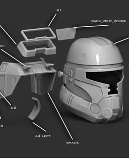 Havoc squad / Jace Malcom armor 3d model