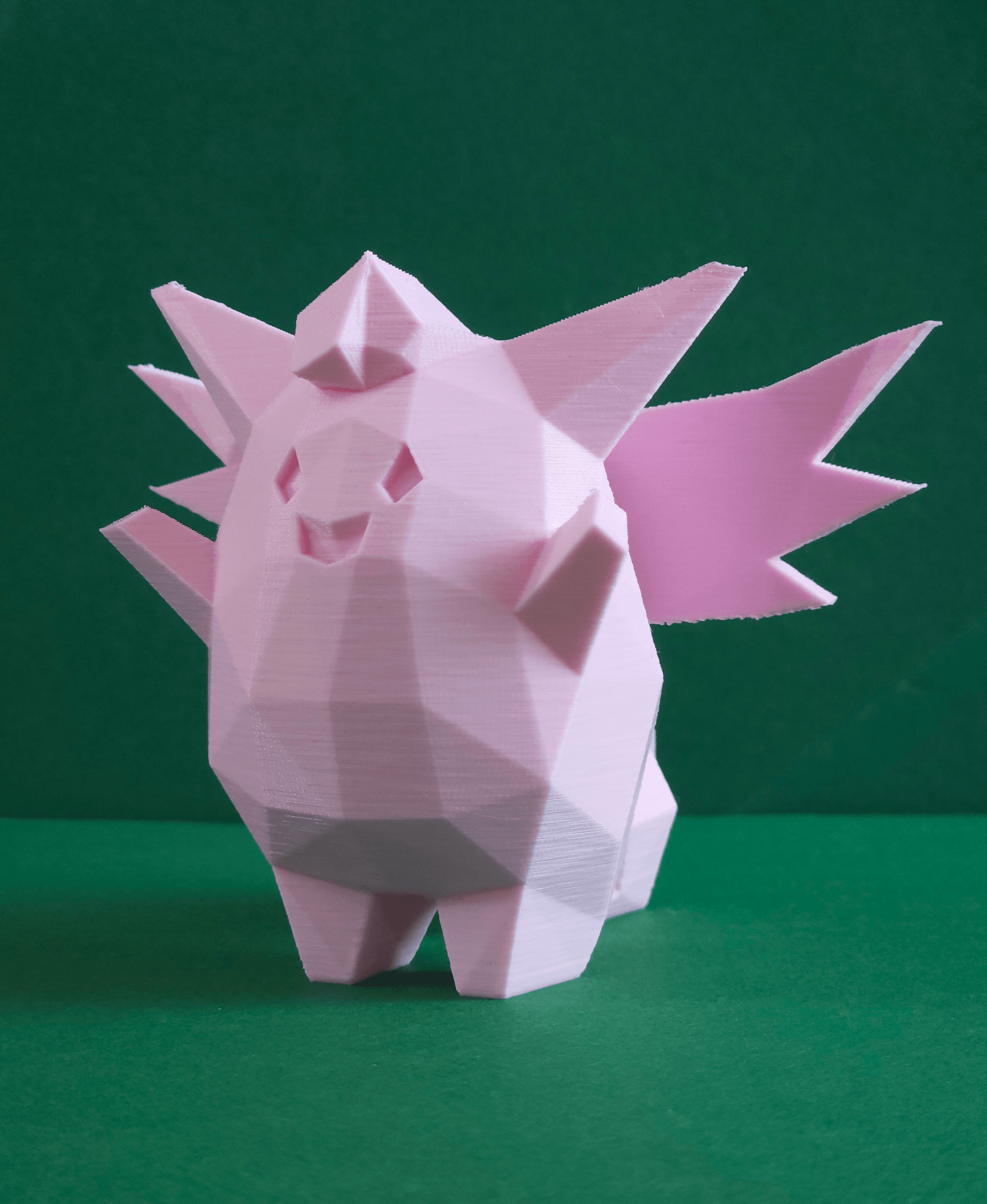 Clefable Low Poly Pokemon 3d model