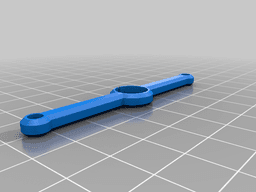 Internal support for a Wall Plate Blank 3d model