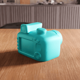 DSLR Camera Decorative Figurine 3d model
