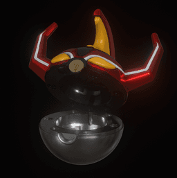 Megazord Pokeball 3d model