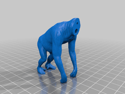 Orangutan face off - remix 3d model
