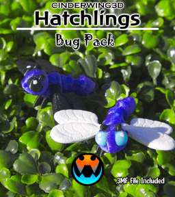 Dragonfly - Hatchling 3d model