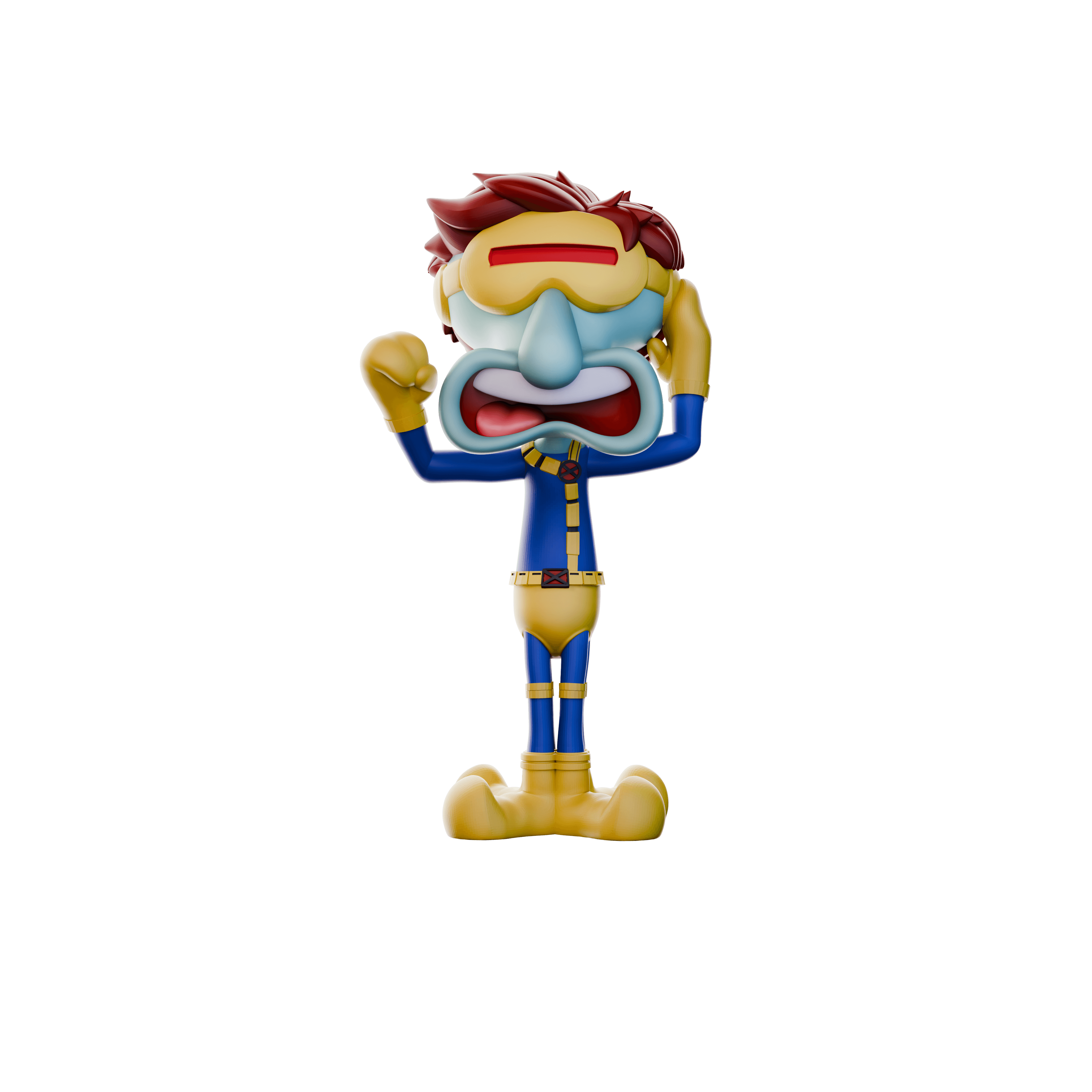 Squidclops 3d model