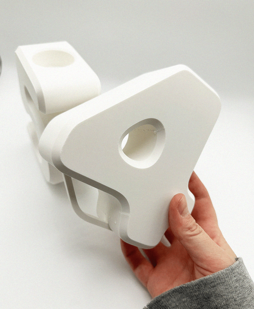 Tea Light Holder Numbers 3d model