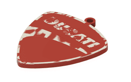 Keychain: Ducati I 3d model