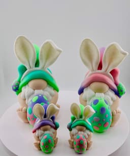 Cheeky Bunny Gnome 3d model